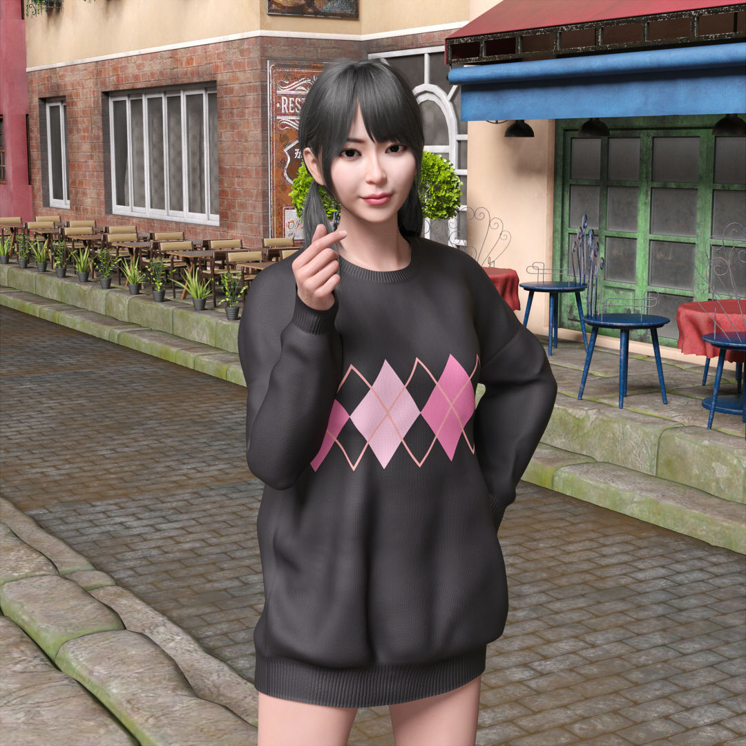 サンプル画像1:即ヌキ。K-POP好き系女子(M-Design) [d_248757]