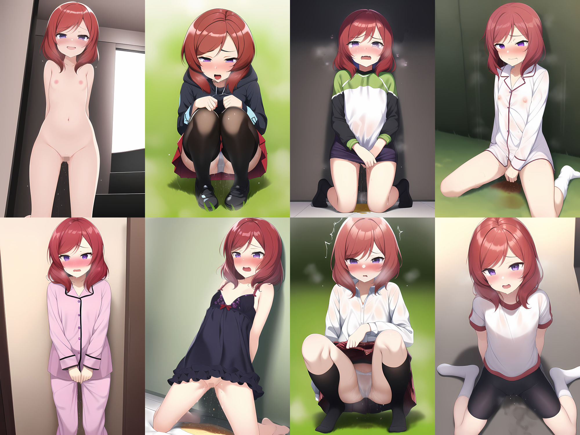 サンプル画像6:スクールアイドルNM_HCG集まとめ売り(AIで遊ぼ) [d_248825]