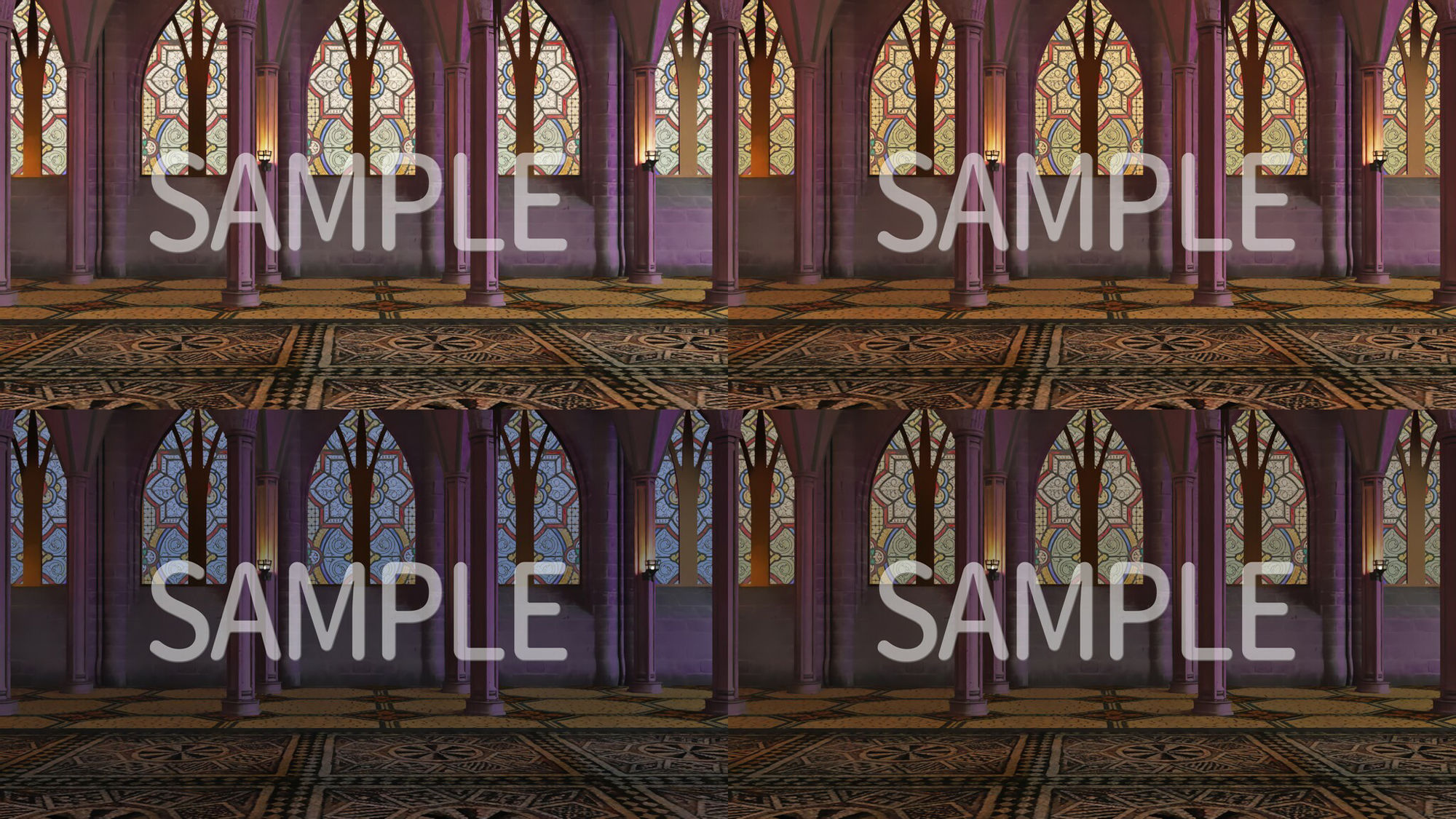 サンプル画像4:CG背景素材集 玉座(すてら背景素材) [d_248855]