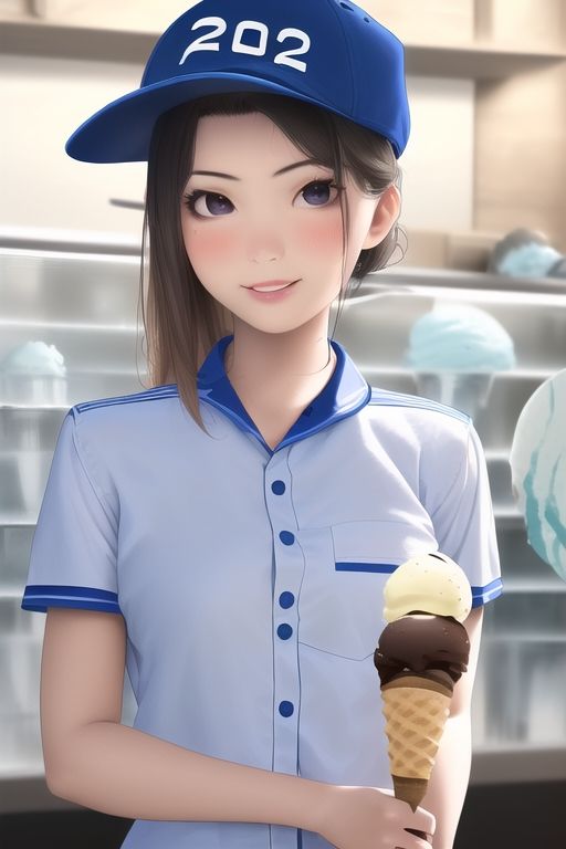 働く女性のおっぱい露出