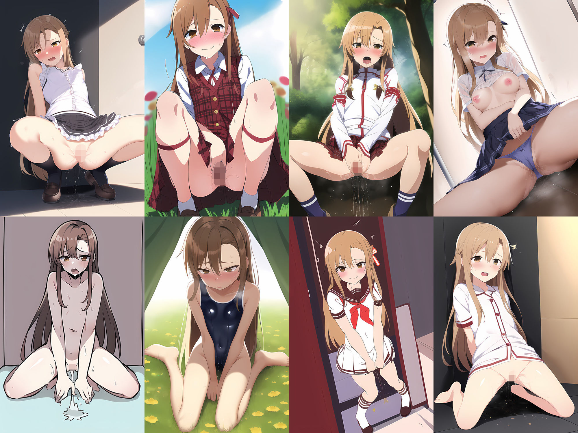 サンプル画像3:閃光少女HCG集まとめ売り(AIで遊ぼ) [d_248957]