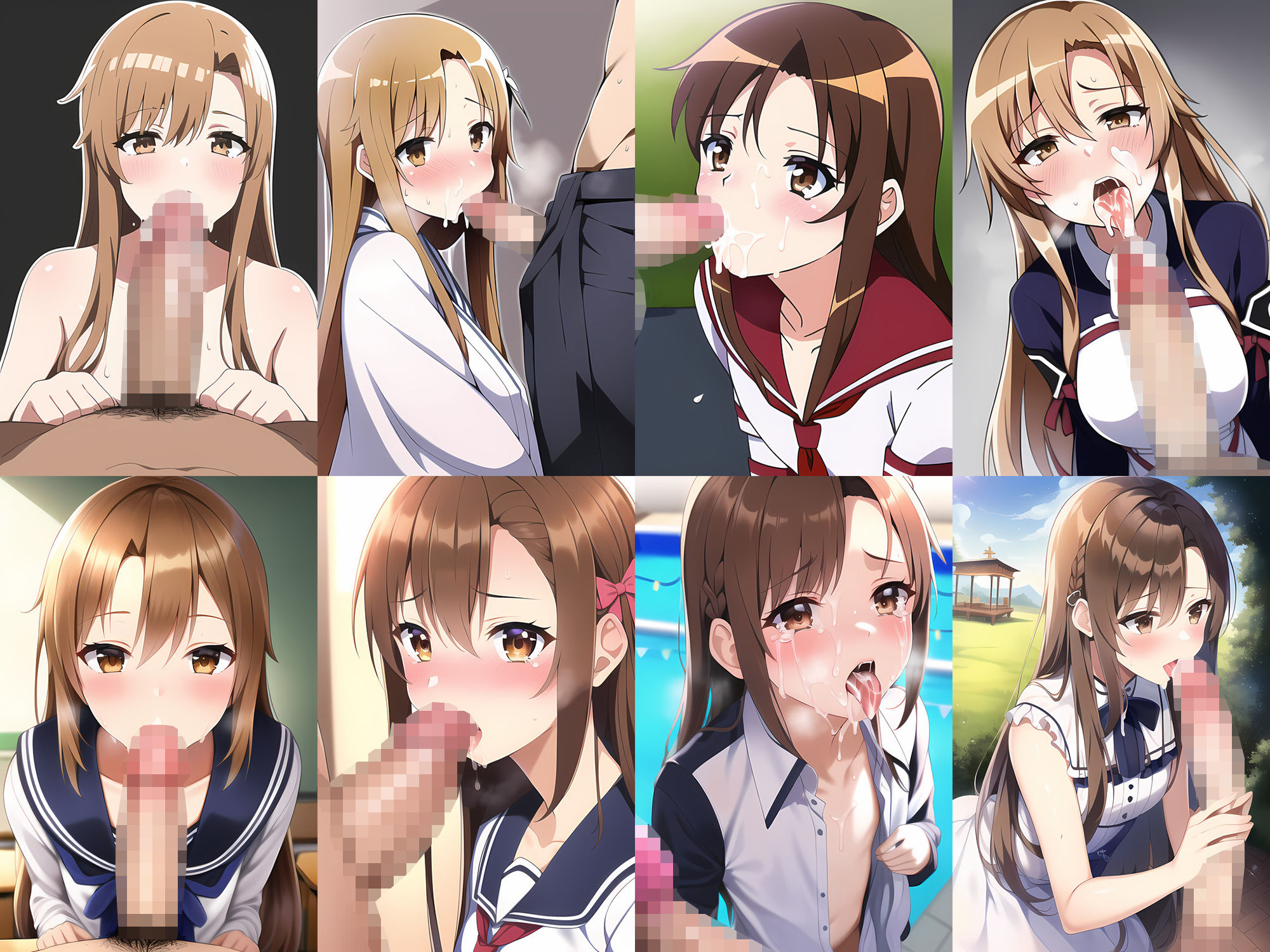 サンプル画像5:閃光少女HCG集まとめ売り(AIで遊ぼ) [d_248957]