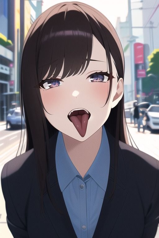 サンプル画像3:【素人舌出しコレクション】街中にいる女の子に「べーって舌出してくれませんか？」ってお願いしてみたwww(ふみーふみー) [d_249077]