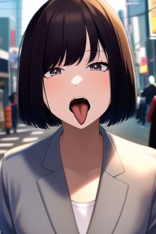 サンプル画像6:【素人舌出しコレクション】街中にいる女の子に「べーって舌出してくれませんか？」ってお願いしてみたwww(ふみーふみー) [d_249077]