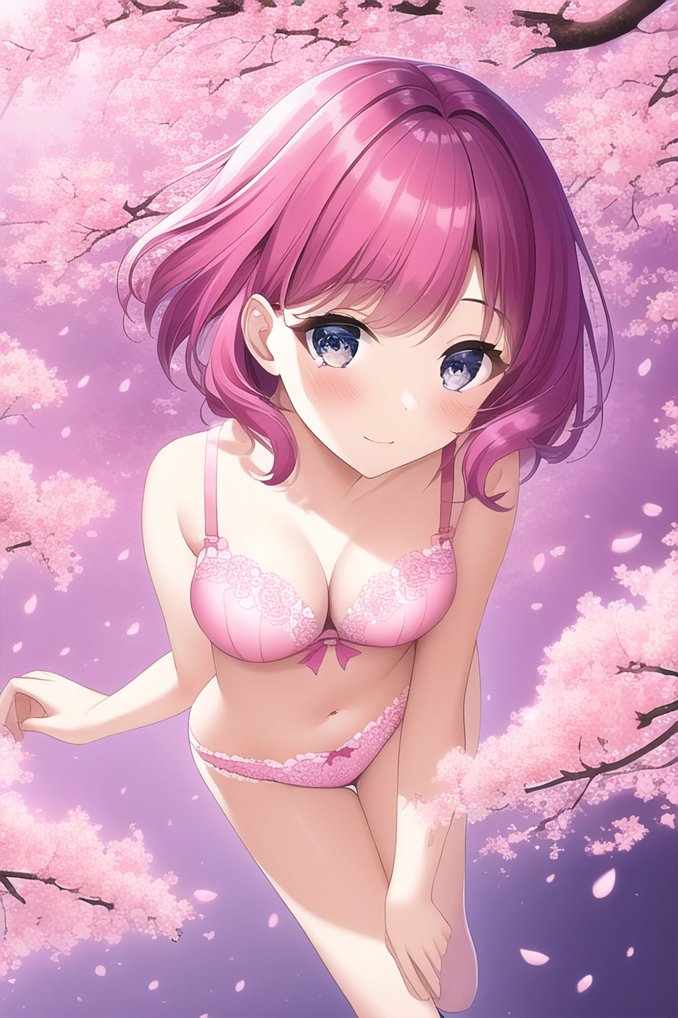 サンプル画像2:ランジェリー・ガールズ・コレクション 〜桜編〜(晩餐ニート) [d_249111]