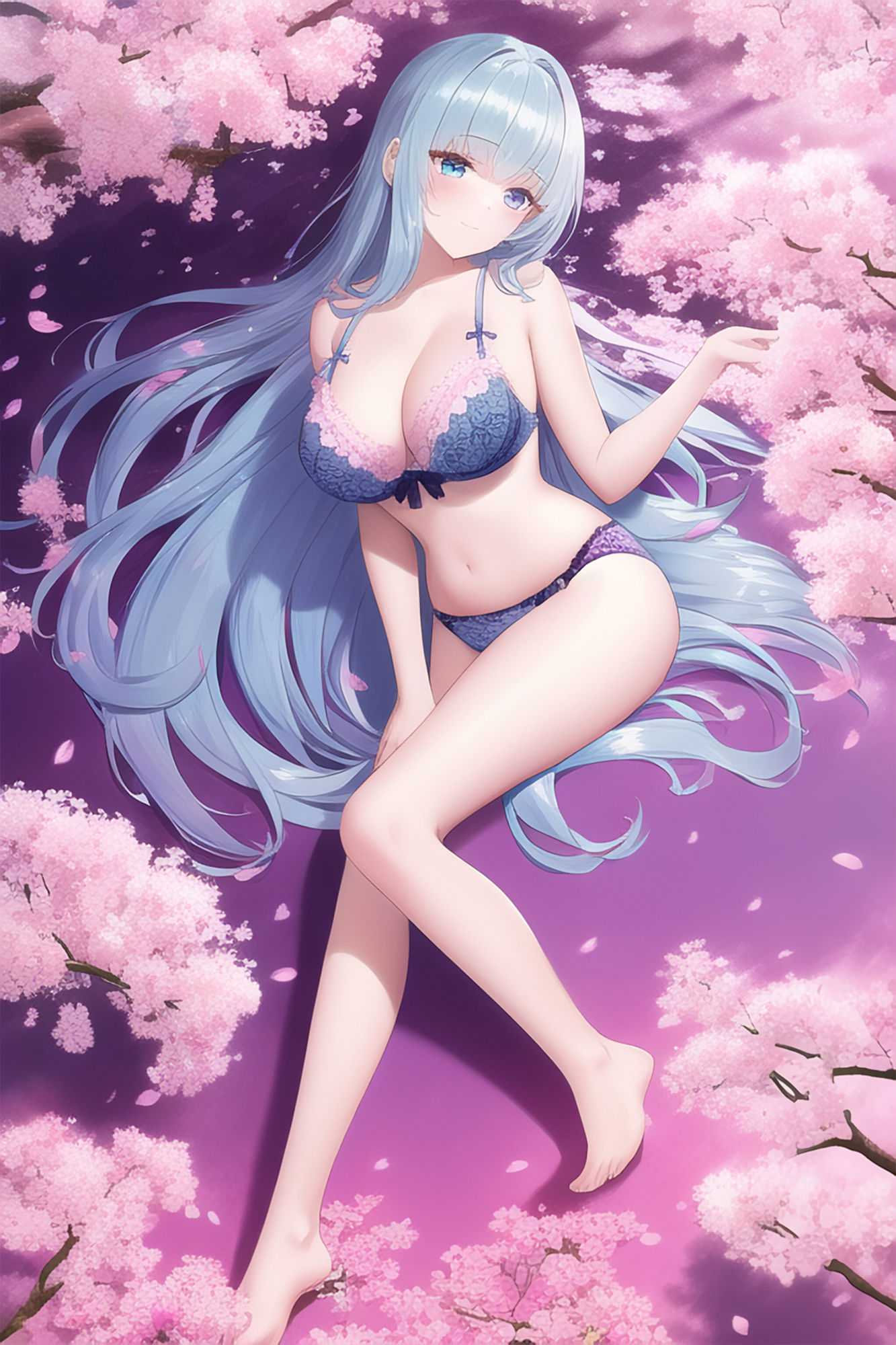 サンプル画像4:ランジェリー・ガールズ・コレクション 〜桜編〜(晩餐ニート) [d_249111]