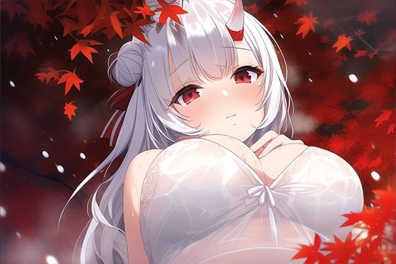 サンプル画像3:かわよおに 全年齢向け CG集 vol.3 / かわ余と紅葉と温泉 （147枚）(AngelAkiha) [d_249155]