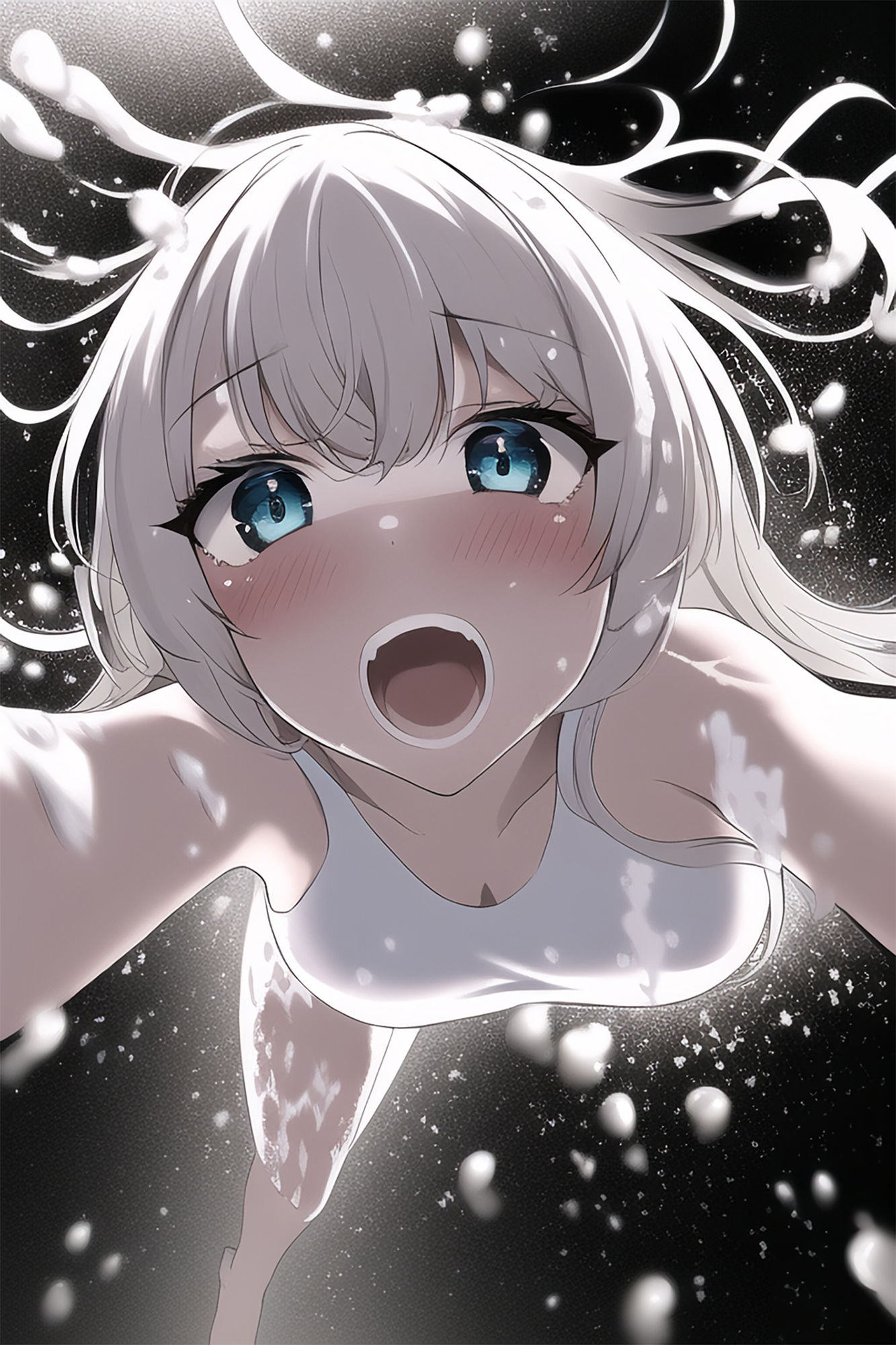 サンプル画像1:少女水没【イラスト50枚】(晩餐ニート) [d_249160]