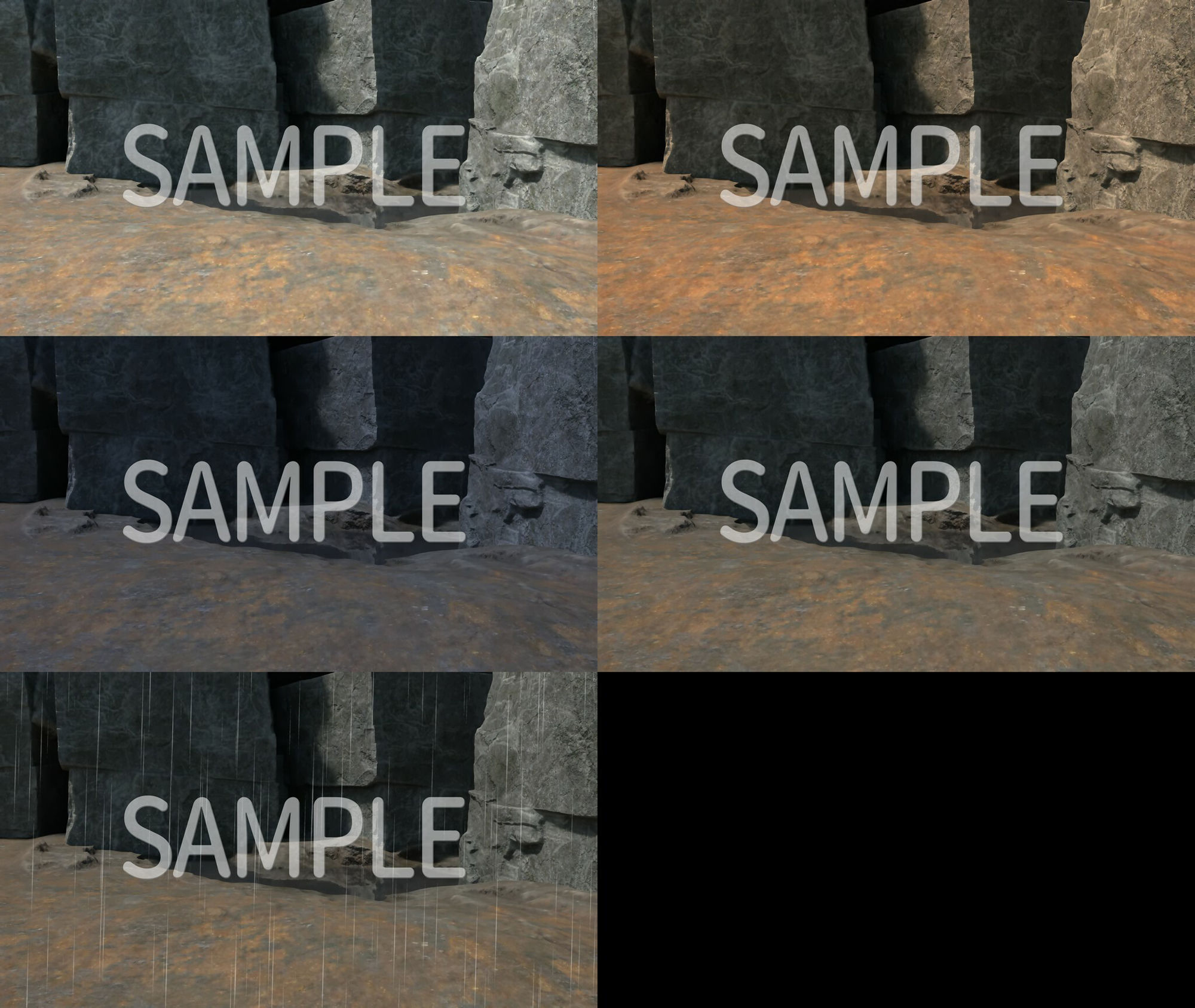 サンプル画像5:CG背景素材集 川(すてら背景素材) [d_249442]