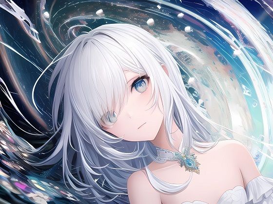 白髪少女