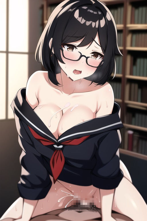 サンプル画像1:大人しいメガネっ娘をいいなりにしてSEX漬け？1(おかず屋さん) [d_249828]