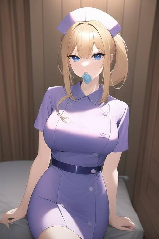 サンプル画像3:ナースな少女たち(歪) [d_249900]