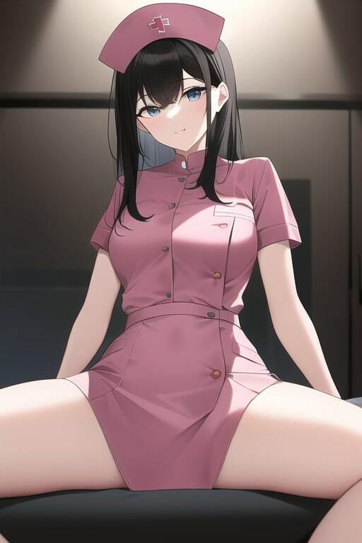 サンプル画像4:ナースな少女たち(歪) [d_249900]