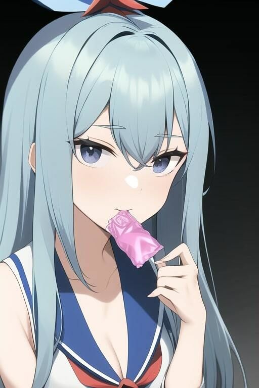 サンプル画像1:「健全な」上白沢慧音(歪) [d_249996]