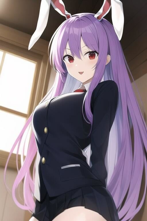 サンプル画像2:「健全な」鈴仙・優曇華院・イナバ(歪) [d_250005]