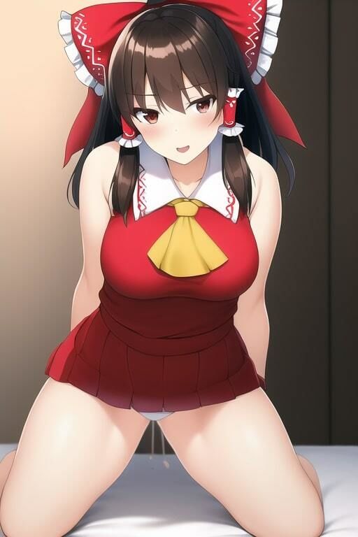 サンプル画像4:「健全な」博麗霊夢(歪) [d_250124]