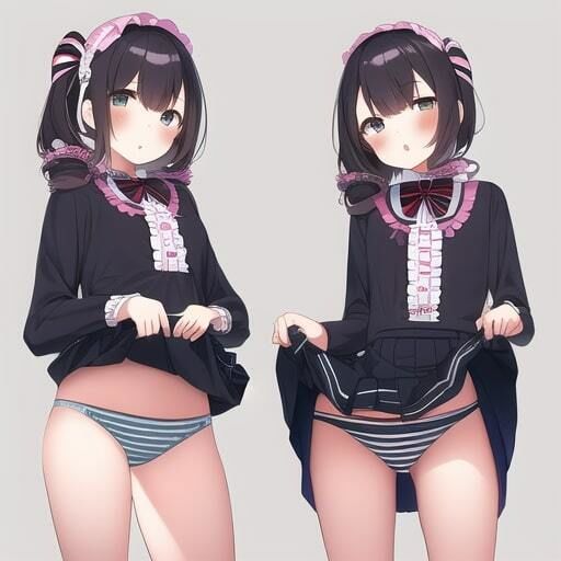 サンプル画像6:通学路で気になるあの子が挑発パンチラ(しゅんち) [d_250154]