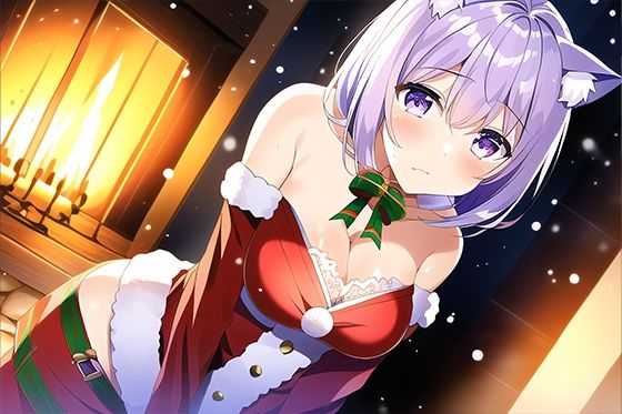 サンプル画像2:ねこ 全年齢向け CG集 vol.2 / 猫サンタはいかが？ （149枚）(AngelAkiha) [d_250284]