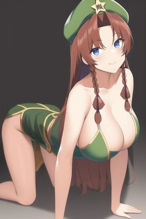 サンプル画像2:「健全な」紅美鈴(歪) [d_250288]