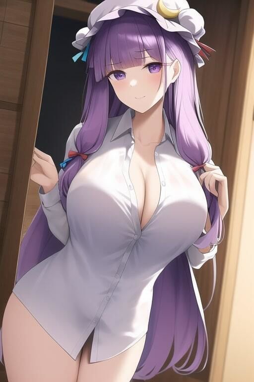 サンプル画像2:「健全な」パチュリー・ノーレッジ(歪) [d_250289]