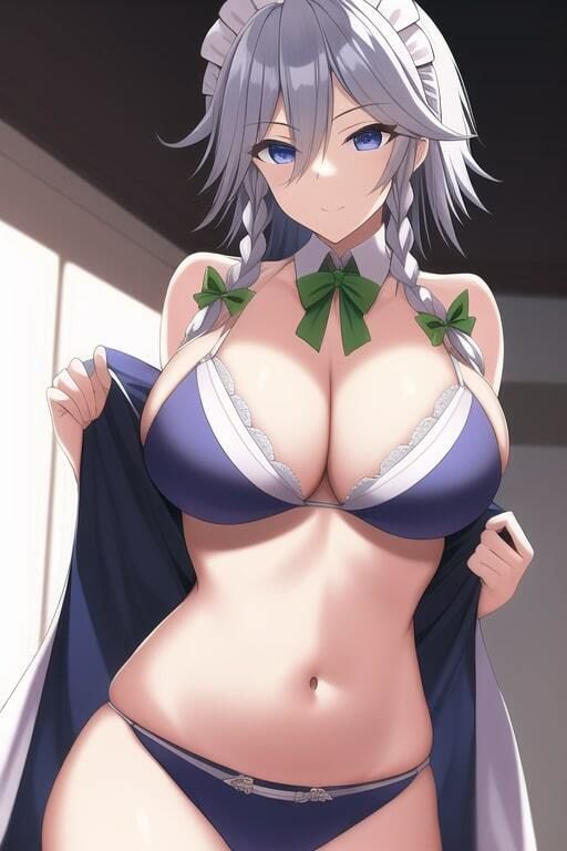 サンプル画像3:「健全な」十六夜咲夜(歪) [d_250297]