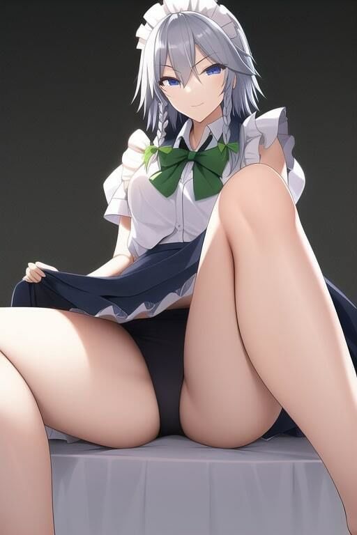 サンプル画像4:「健全な」十六夜咲夜(歪) [d_250297]