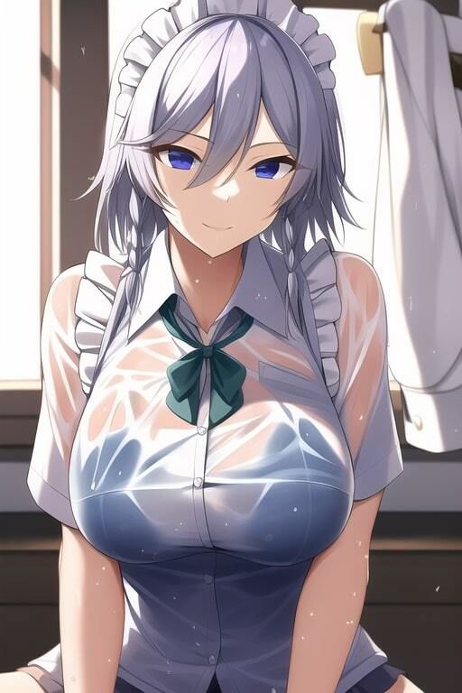 サンプル画像5:「健全な」十六夜咲夜(歪) [d_250297]