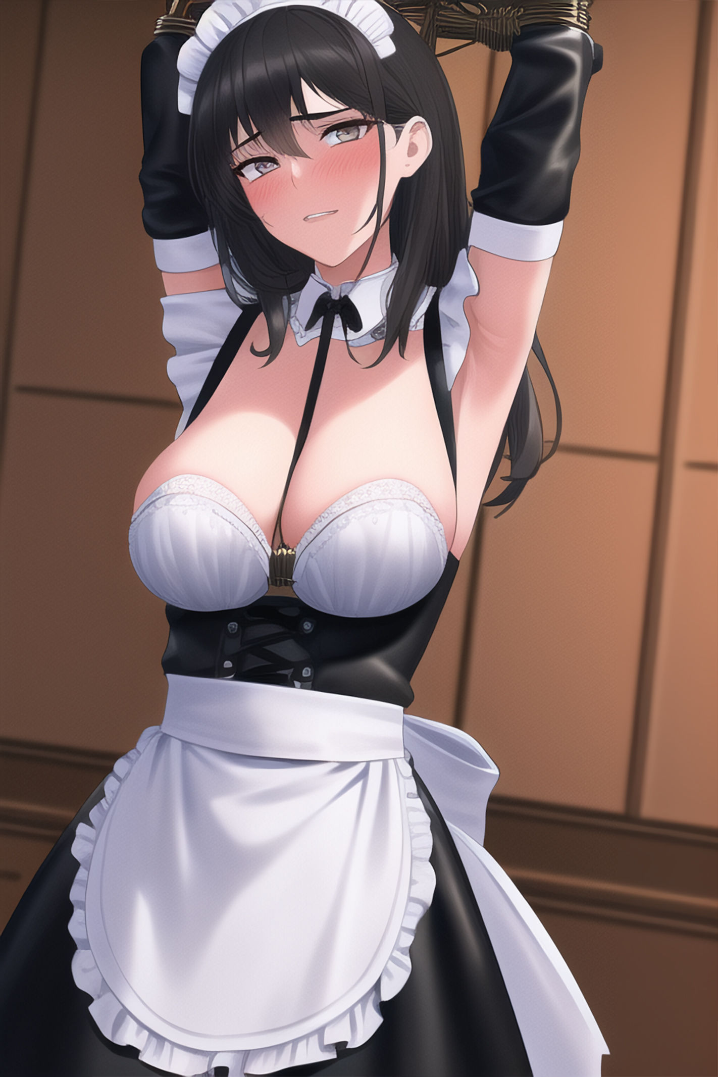 サンプル画像1:拘束少女 〜メイド編〜(晩餐ニート) [d_250326]