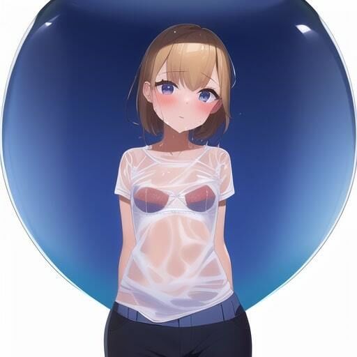 サンプル画像2:雨で透けている美少女(しゅんち) [d_250347]