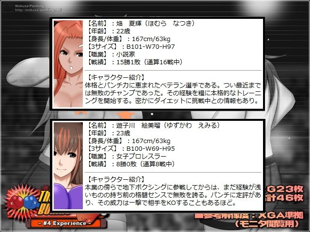 サンプル画像3:The Topless Boxing -＃4 Experience-(Mokusa) [d_250408]