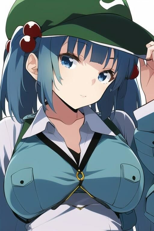 サンプル画像3:「健全な」河城にとり(歪) [d_250419]