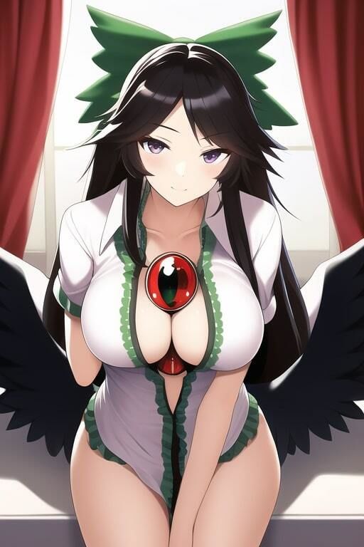 サンプル画像5:「健全な」霊烏路空(歪) [d_250427]