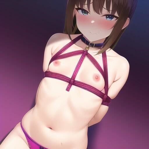 サンプル画像1:貧乳少女を裸で束縛してみた(しゅんち) [d_250511]