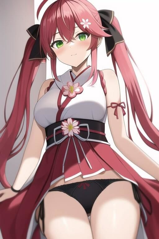 サンプル画像1:「健全な」さくらみこ(歪) [d_250624]