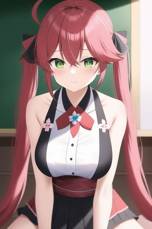 サンプル画像4:「健全な」さくらみこ(歪) [d_250624]