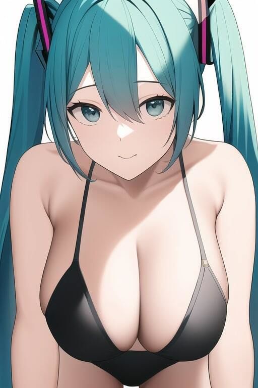 サンプル画像2:「健全な」初音ミク(歪) [d_250679]