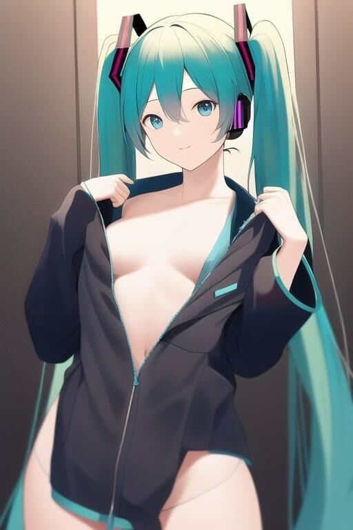 サンプル画像3:「健全な」初音ミク(歪) [d_250679]