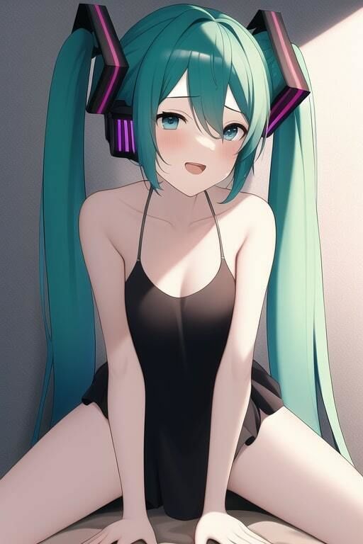 サンプル画像4:「健全な」初音ミク(歪) [d_250679]