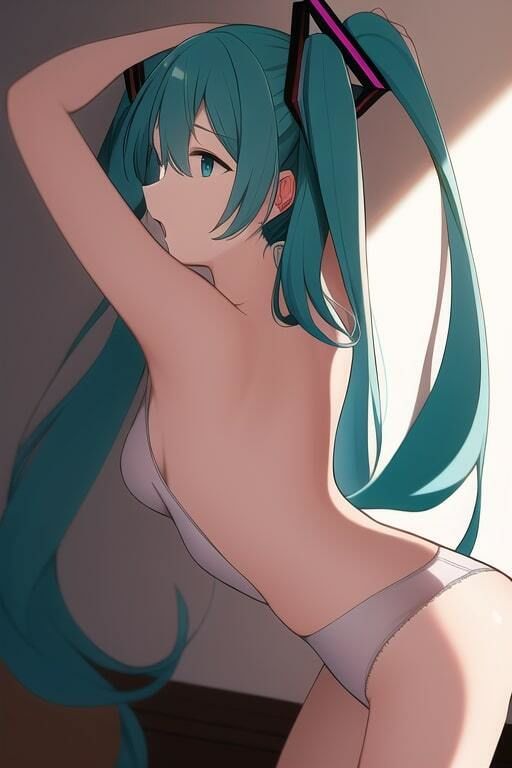 サンプル画像5:「健全な」初音ミク(歪) [d_250679]