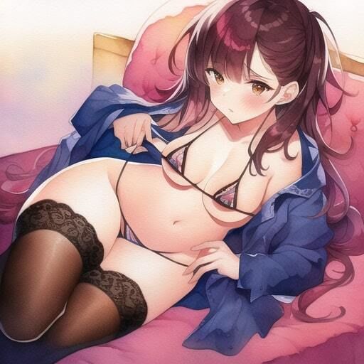 サンプル画像3:ピンポン押したら無防備だったのでわからせた(しゅんち) [d_250787]