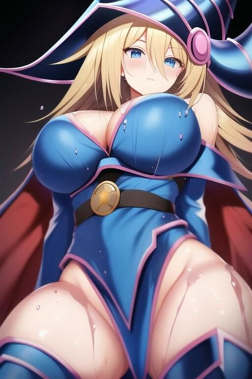 サンプル画像1:「健全な」ブラックマジシャンガール(歪) [d_250802]