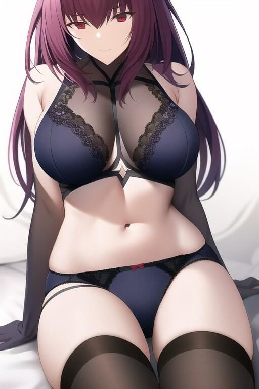 サンプル画像1:「健全な」スカサハ(歪) [d_250975]