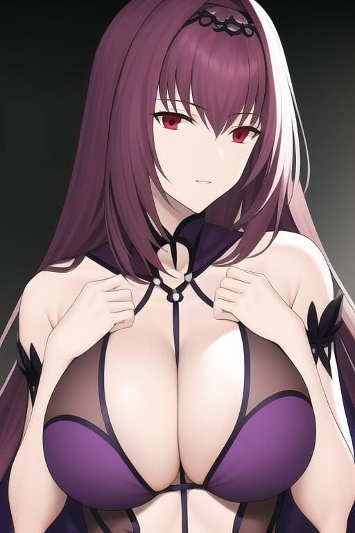 サンプル画像2:「健全な」スカサハ(歪) [d_250975]