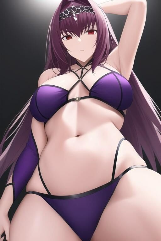 サンプル画像4:「健全な」スカサハ(歪) [d_250975]