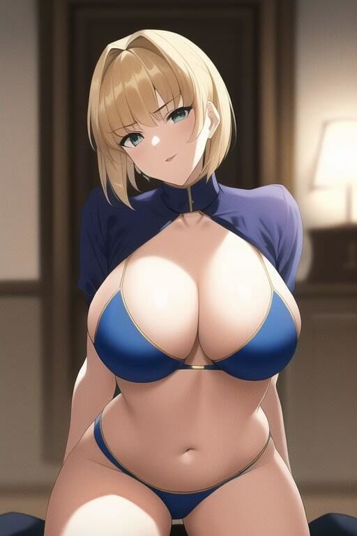 サンプル画像1:「健全な」セイバー(歪) [d_250983]