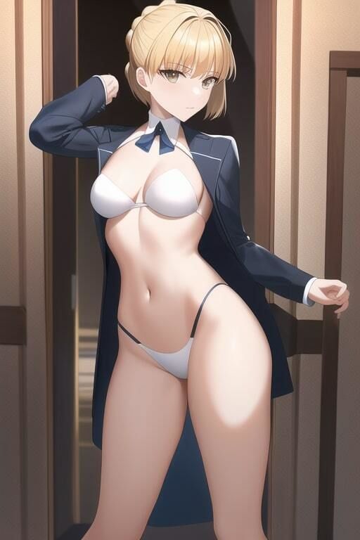 サンプル画像5:「健全な」セイバー(歪) [d_250983]