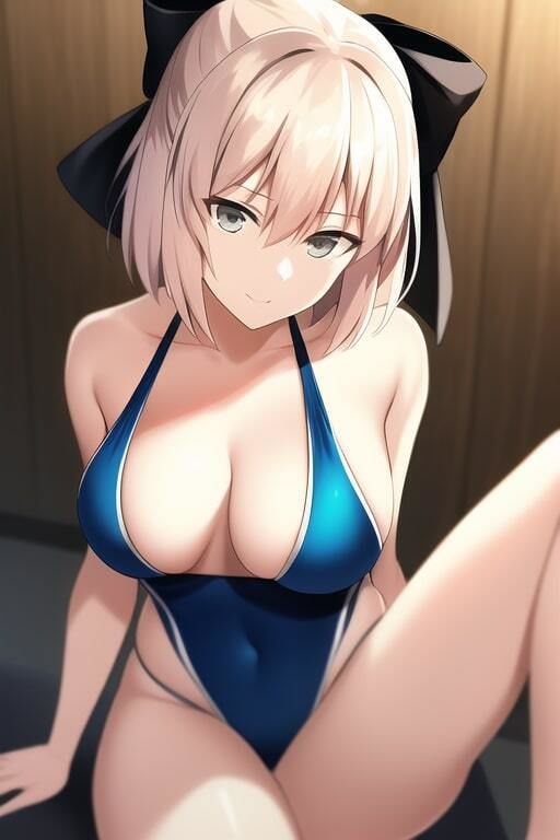 サンプル画像1:「健全な」沖田総司(歪) [d_250996]