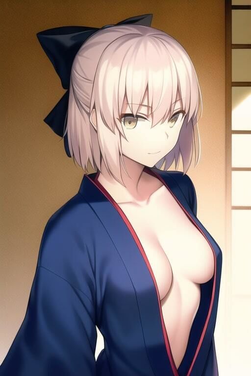 サンプル画像4:「健全な」沖田総司(歪) [d_250996]