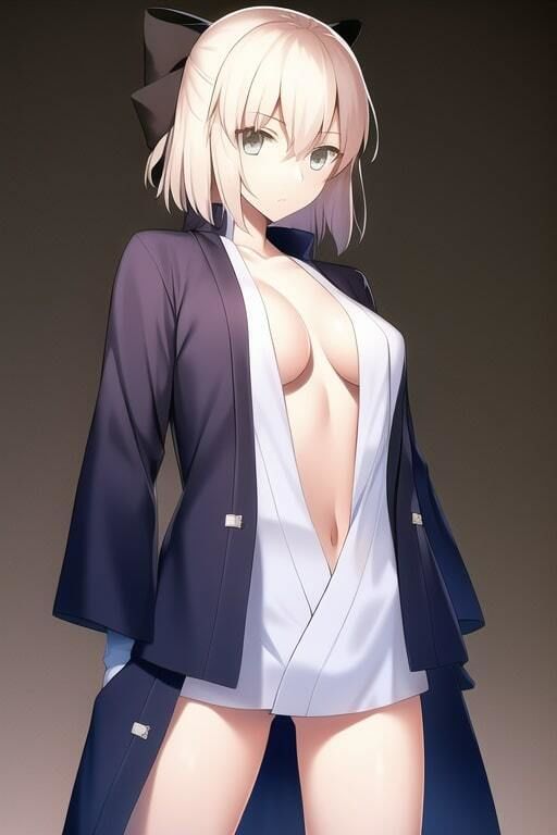 サンプル画像5:「健全な」沖田総司(歪) [d_250996]