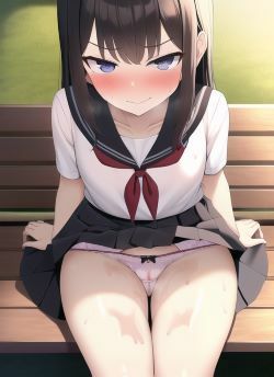 サンプル画像2:メス〇キ ぱんつを見せてもらった(sono) [d_251031]